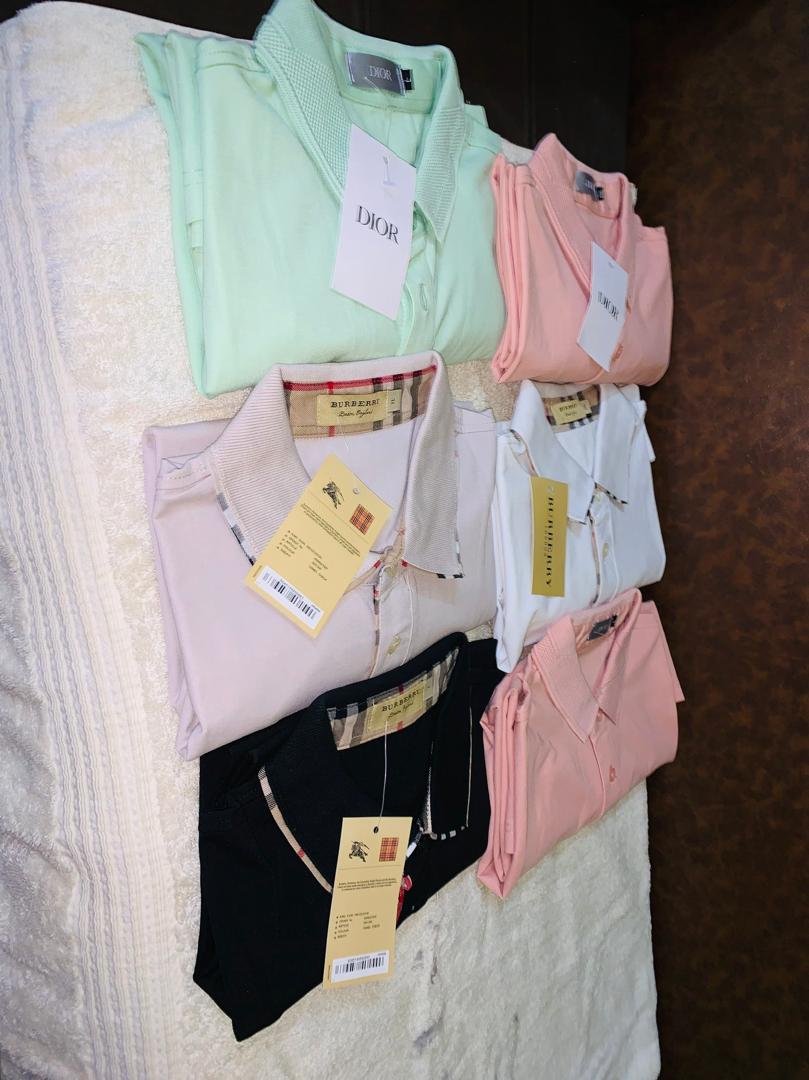 Dior & Burberry – Sélection de Chemises Designer